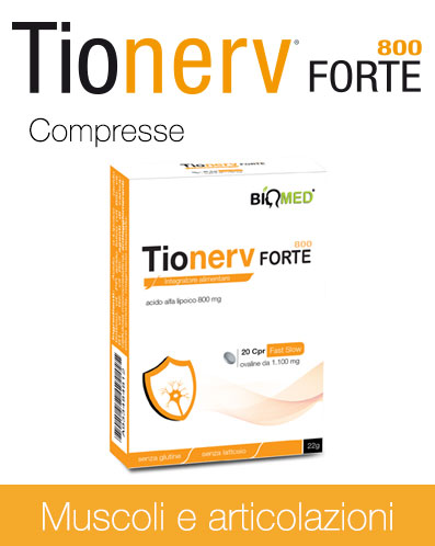 Tionerv Forte 800 integratore alimentare naturale per neuropatie